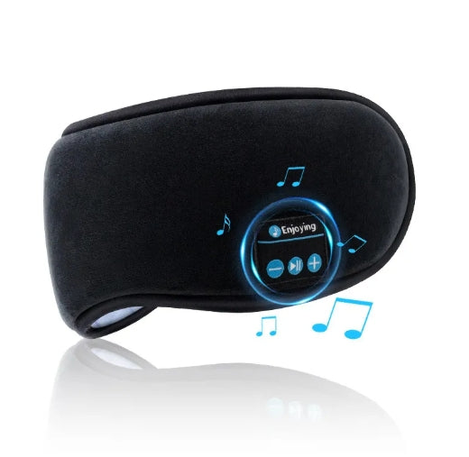 Wireless Bluetooth Eye Mask – Heated Sleep & Stress Relief – heated eye mask with Bluetooth audio, cozy sleep & screen‑fatigue relief | Zeno