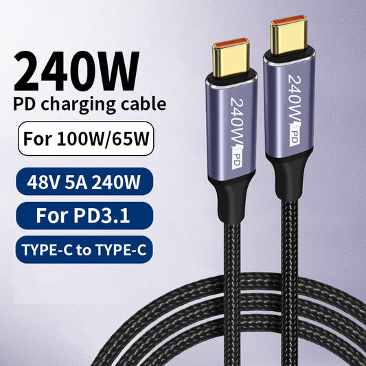 100W USB‑C Fast Charging Cable (PD)