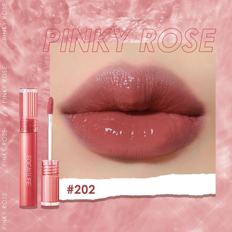 Water Gloss Lip Glaze - Long-Lasting & Moisturizing