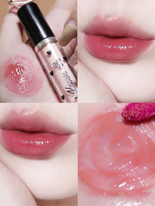 Flower Know Crystal Jelly Lip Glaze Moisturizing Lipstick
