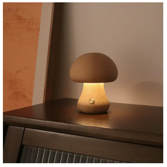 Mushroom Table Lamp – Beech C