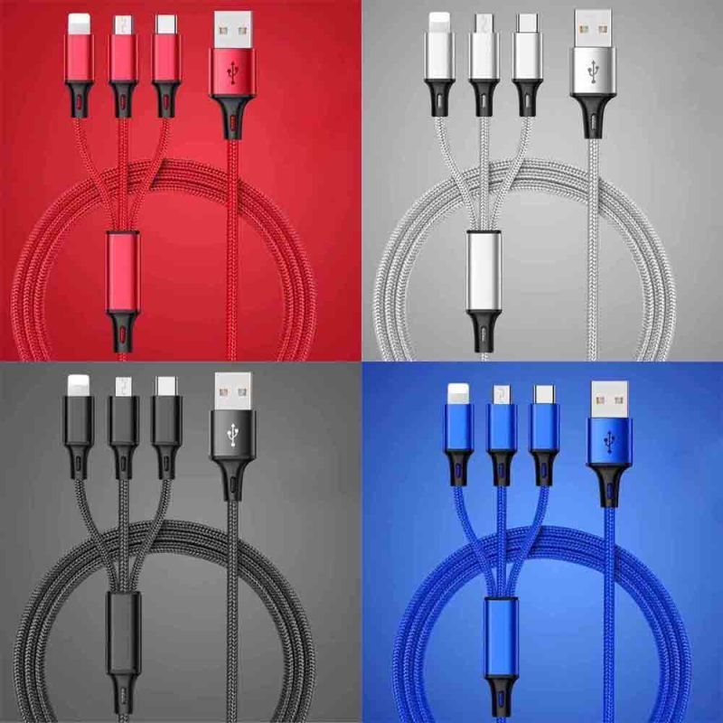 3-in-1 Fast Charging Data Cable