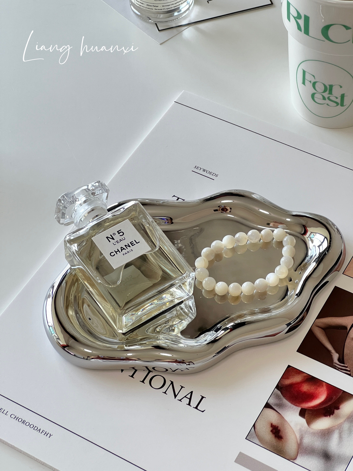 Cloud Ceramic Jewelry Storage Tray – Calm Minimalist Home Mood Decor | Zenova Shop – matte ceramic cloud tray for jewelry; calm minimalist h