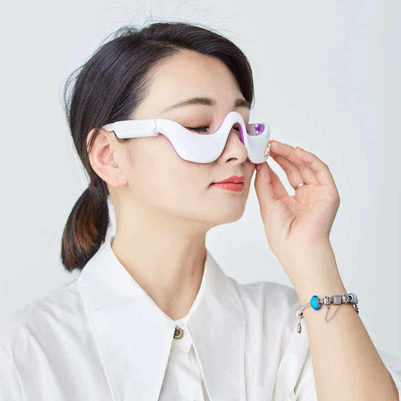 Smart Eye Massager – Heat & Air Pressure Sleep Therapy Device