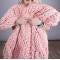Chunky Knit Cozy Blanket – Premium Thick Weave Throw